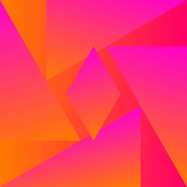 Color Geometric Pattern Multicolored Gradient Abstraction Bright Polygon Minimal Graphic — стоковый вектор