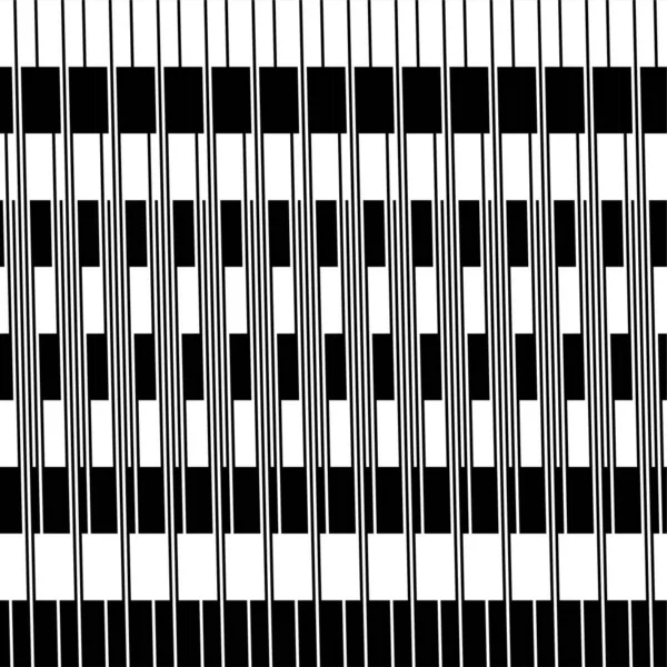 Ekranı Arızası Kötü Sinyal Efekti Kusursuz Siyah Beyaz Desenli Geometrik — Stok Vektör