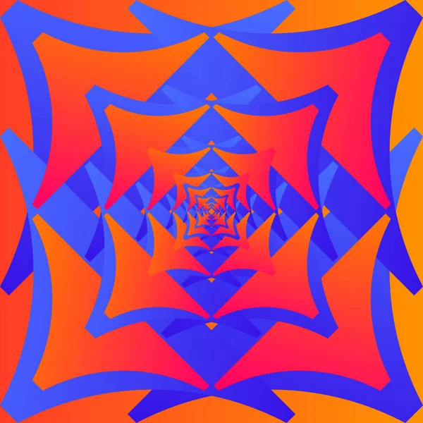 Color Geometric Pattern Multicolored Gradient Abstraction Bright Polygon Minimal Graphic — Stockvektor