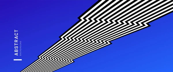 Abstrakter Hintergrund Dynamische Linien Neon Stil Vektorillustration — Stockvektor