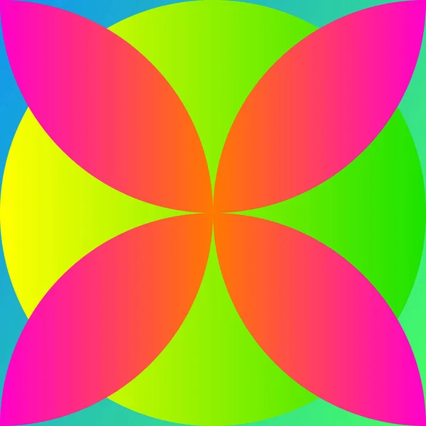 Wzór Geometryczny Koloru Wielokolorowa Abstrakcja Gradientowa Jasnym Wielokątem Minimalne Tło — Wektor stockowy
