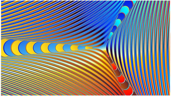 Fondo Abstracto Con Líneas Colores — Archivo Imágenes Vectoriales
