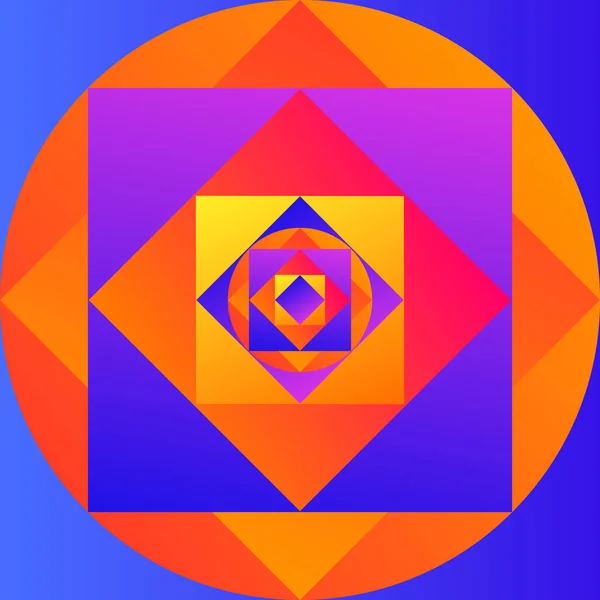 Patrón Geométrico Color Abstracción Gradiente Multicolor Con Polígono Brillante Fondo — Archivo Imágenes Vectoriales