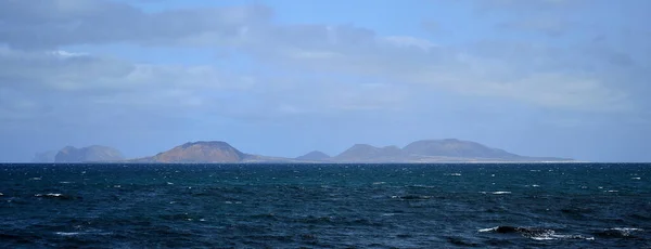 Eiland Graciosa Eilandjes Links Ten Noorden Van Lanzarote Canarische Eilanden — Stockfoto