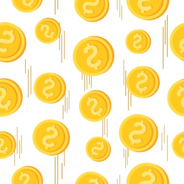 İzole Düşen Dolarlık Paraların Vektör Düz Tasarımı. Vektör Tasarım Elementi. Düşen Dolarlar Vektörü Kusursuz Para Yağmuru Şablonu Kredi Başarı Tasarrufları Hayırsever Bankacılık Çizimi.