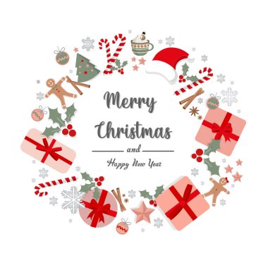 Noel süslemeleri ve Mutlu Noeller dileğiyle şenlikli bir geçmiş.