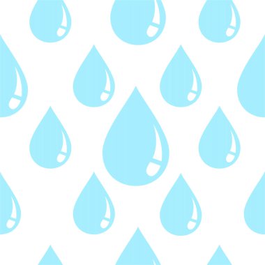 Su damlaları desenli kusursuz bir arkaplan  
