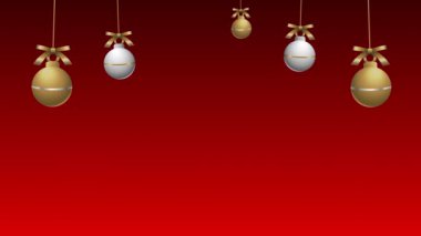 Dekorasyonlu Noel canlandırma arkaplanı