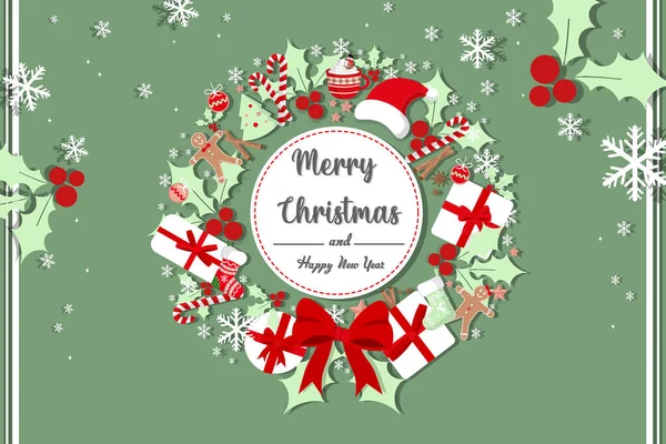 Noel süslemeleri ve Mutlu Noeller dileğiyle şenlikli bir geçmiş.