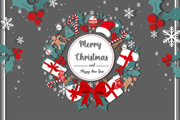 Noel süslemeleri ve Mutlu Noeller dileğiyle şenlikli bir geçmiş.