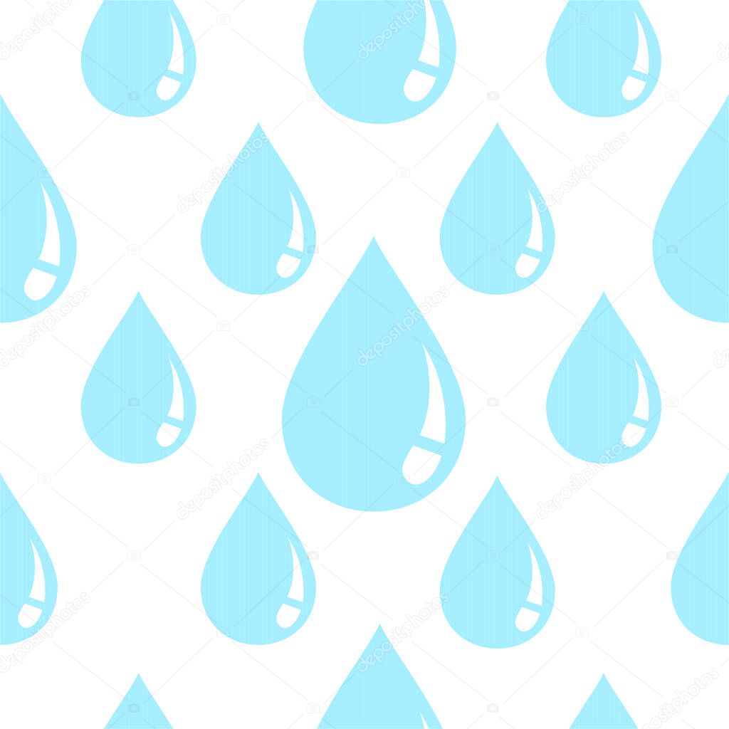 seamless background with water drops pattern  