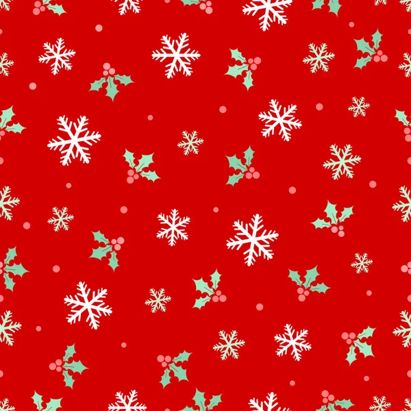 Noel meyveleri ve kar taneleriyle kusursuz bir şenlik ortamı.