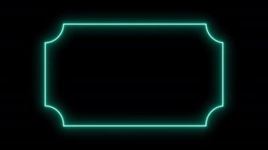 vintage festive neon banner for christmas and new year celebration 