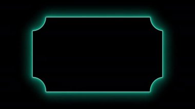 vintage festive neon banner for christmas and new year celebration 