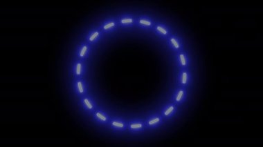 neon sun rays footage