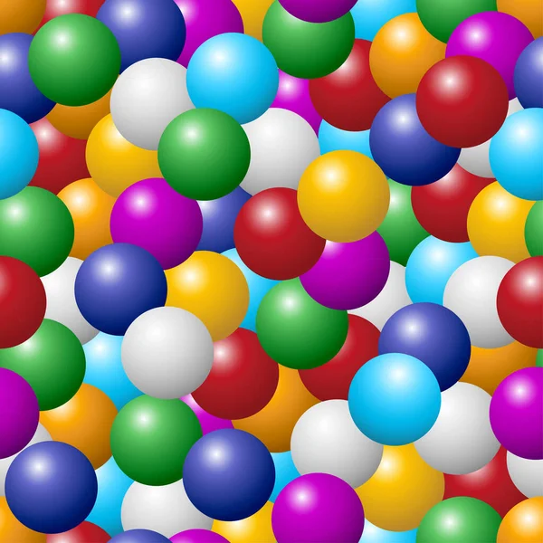 Renkli Balonlar Arka Plan Vektör Çizim — Stok Vektör