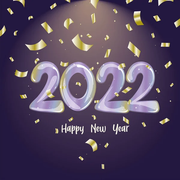 Mutlu yıllar 2018. Vektör illüstrasyonu
