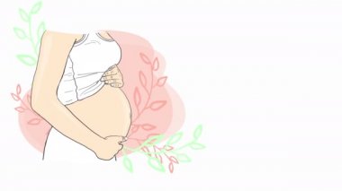 Retro Hand Hamile Kadın Videosu