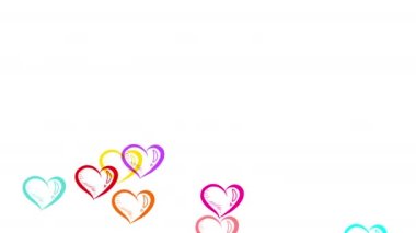 Boldog Valentin-napot háttér szívvel