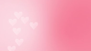 Kalpli pembe video geçmişi, Sevgililer Günü konsepti 