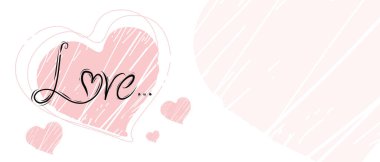 Sevgililer günü, düğün, soyut geçmiş, vektör illüstrasyonu