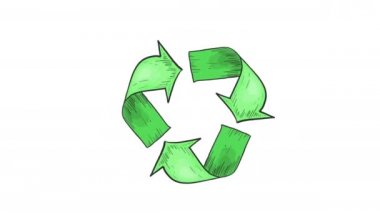 El çizilmiş simge videosunu geri dönüştür 