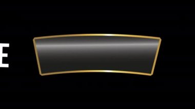 Kara Cuma süper satış konsepti için animasyon 