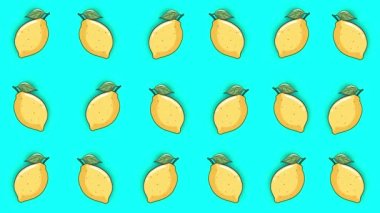 limon desenli hareketsiz arkaplan