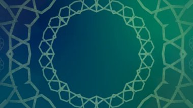 Mandala ile soyut canlandırma arkaplanı. 