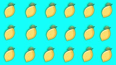 limon desenli hareketsiz arkaplan