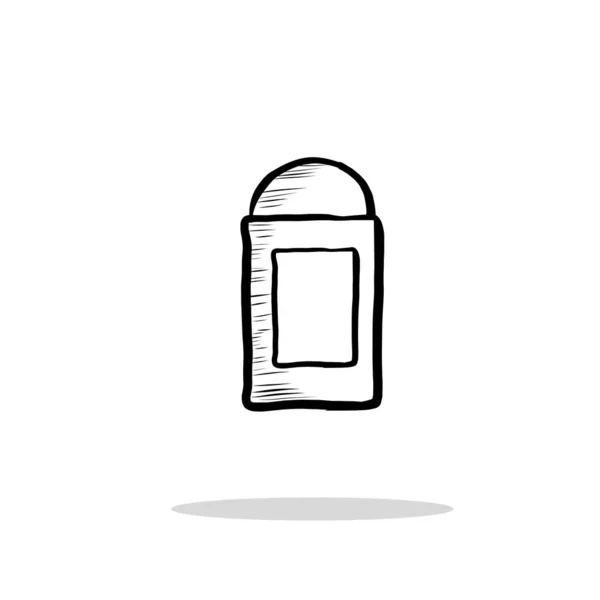 Ilustración Vectorial Del Icono Del Borrador — Vector de stock