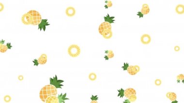 Ananas deseni, tekrarlanan videoyu görüntüle 