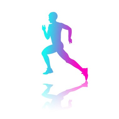 koşan adam, spor, spor, maraton konsepti