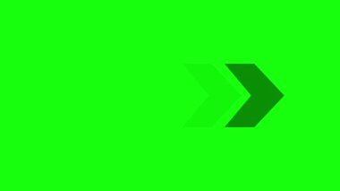 Black Arrows on Green background 