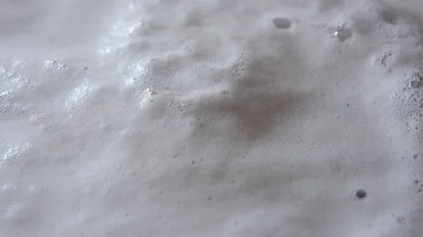 Steam Vapor Clouds Rising Boiling Water Clotted Foam Bubbles White — 스톡 사진