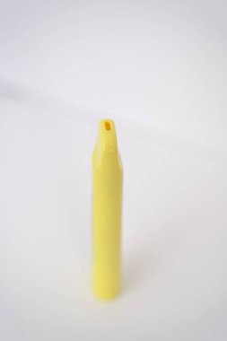 pink disposable electronic cigarette on white background. Copy space.