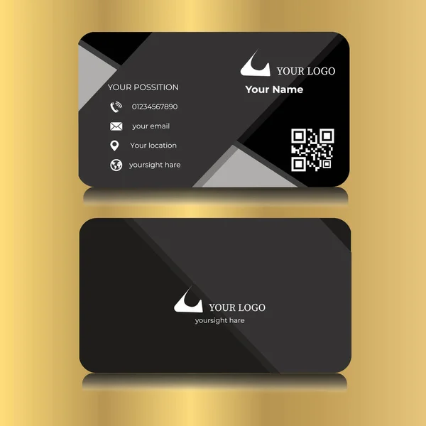 Business Card Design Šablony Vektor — Stockový vektor