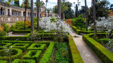 Alcazar bahçeleri, sevilenler