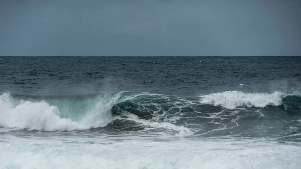 Onde Tlantic Nelle Isole Canarie — Foto Stock