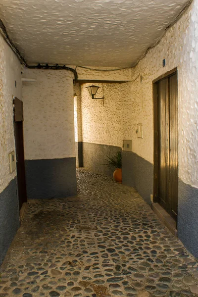 Antigua Calle Pueblo Tirajana Gran Canaria — Foto de Stock