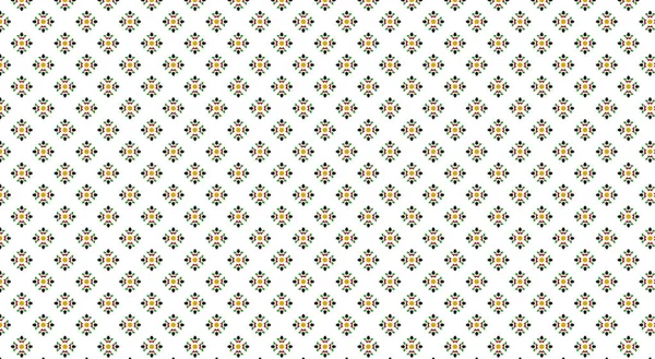 Floral Pattern Fabric Design Background Fabric Wrapping Textile Design Gift — Zdjęcie stockowe