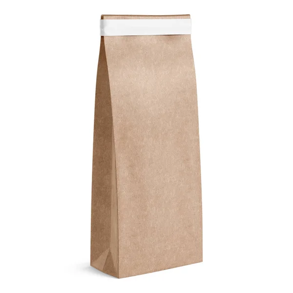 Food Bag Mockup Csomagolástervezés — Stock Fotó