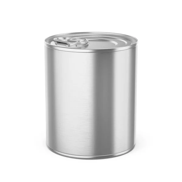Tin Can Rendering Illustration — 图库照片