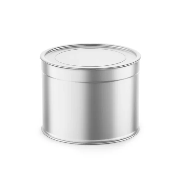 Tin Can Rendering Illustration — 图库照片