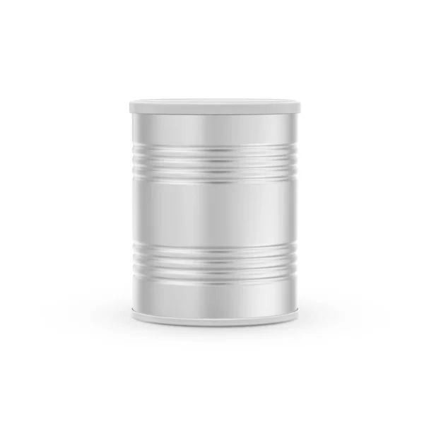 Tin Can Rendering Illustration — 图库照片
