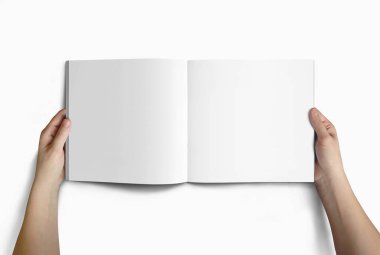 Kare Katalog Broşürü Dergisi 3B Hazırlama