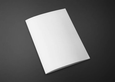 A4 Reklam Dergisi Broşür Model 3D Hazırlama