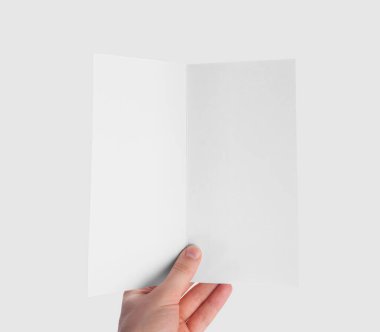Invitation Greeting Card Mockup 3D Rendering