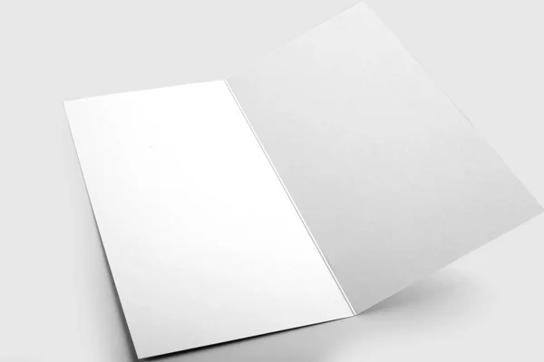 Invitation Greeting Card Mockup Rendering — Zdjęcie stockowe