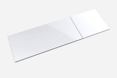 Promotional Discount Card 3D Rendering Mockup 